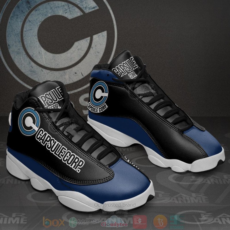 Capsule Corp Anime Dragon Ball Air Jordan 13 Shoes 1 2 3