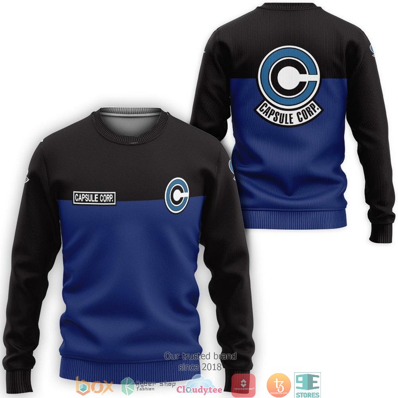 Capsule Corp Costume Dragon Ball Anime 3d shirt hoodie 1