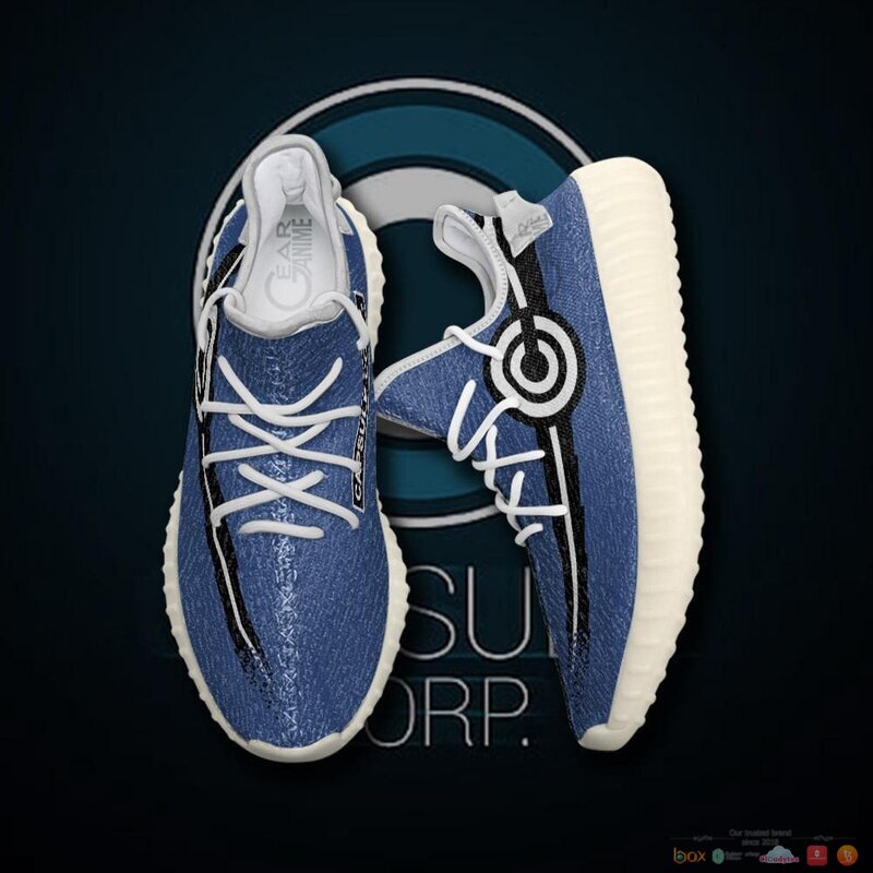 Capsule Corp Dragon Ball Anime yeezy shoes 3 Capsule Corp Dragon Ball Anime yeezy sneaker 1 2