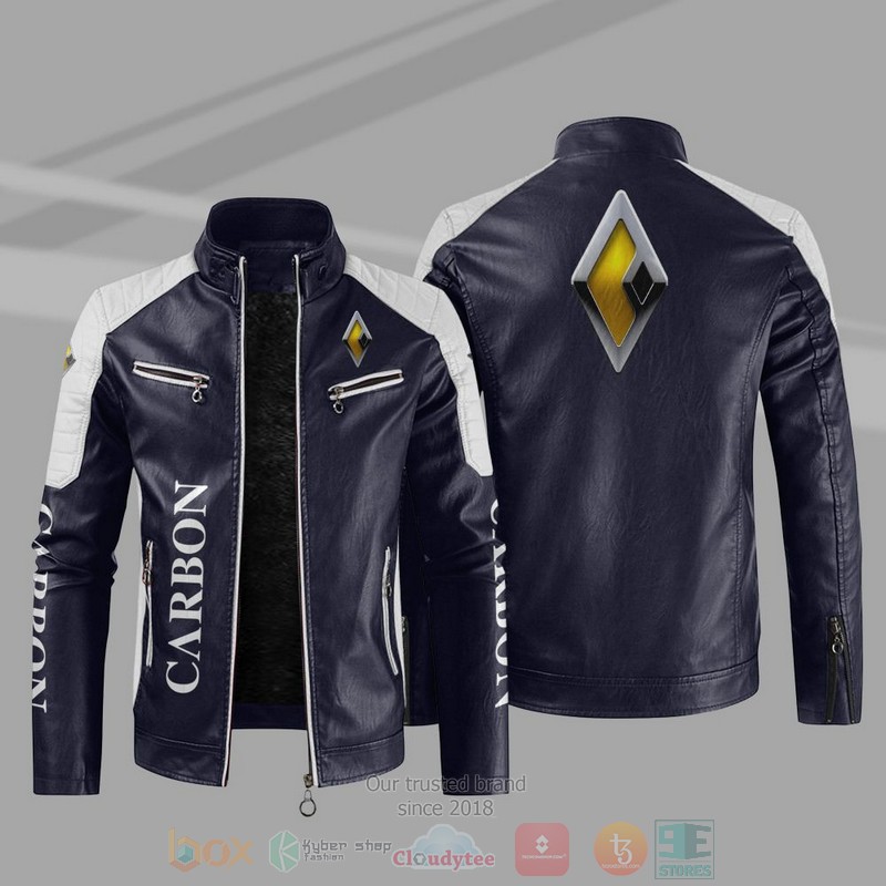 Carbon Motor Company Block Leather Jacket 3 Carbon Motor Block Leather Jacket 1 2