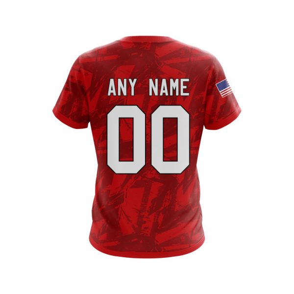 Carolina Hurricanes Personalized NHL With American Flag 3d shirt hoodie 1 2 3 4 5 6