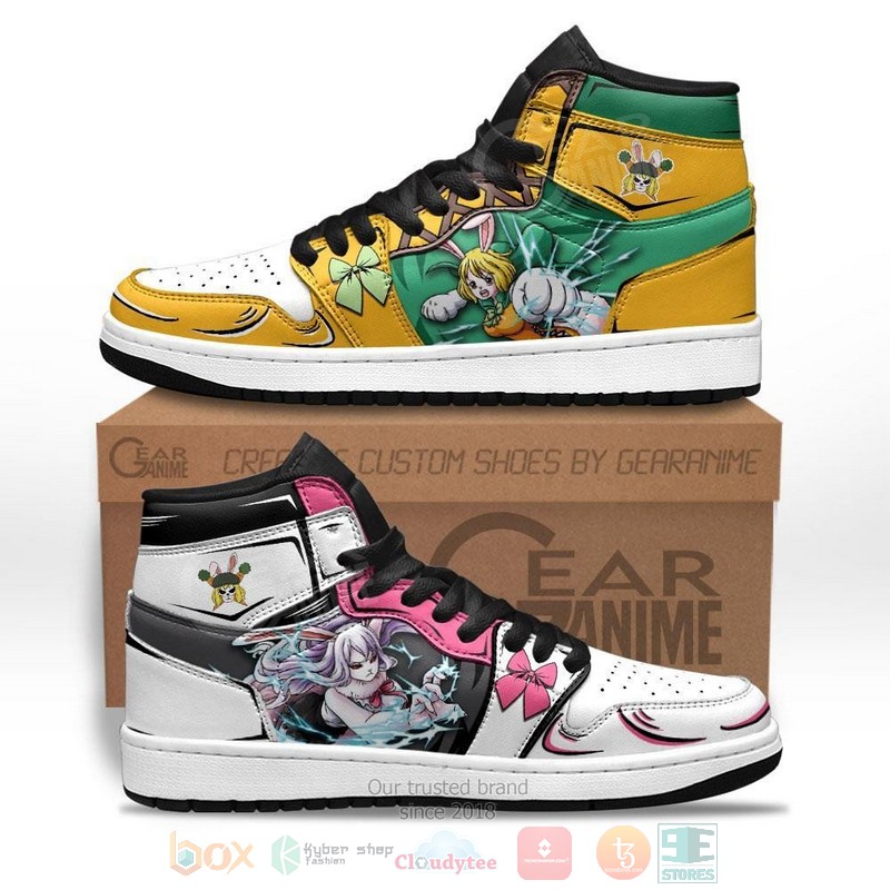 Carrot Sulong Anime One Piece Air Jordan high top shoes