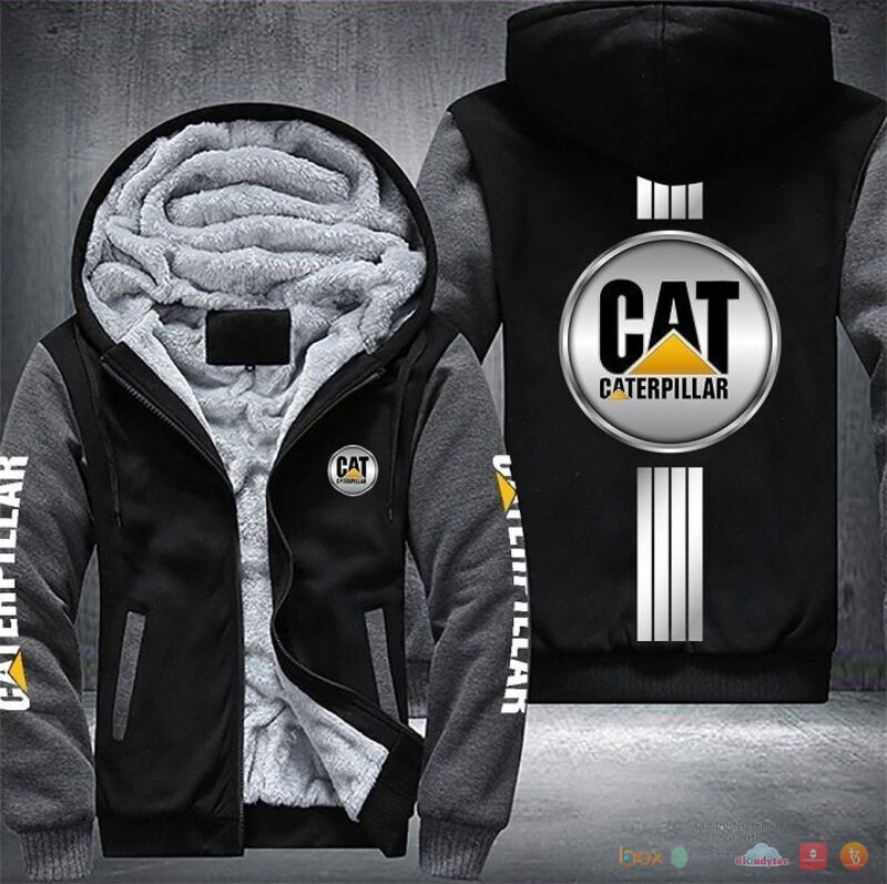 Caterpillar Fleece Hoodie Jacket 2 Caterpillar Fleece Hoodie Jacket 1