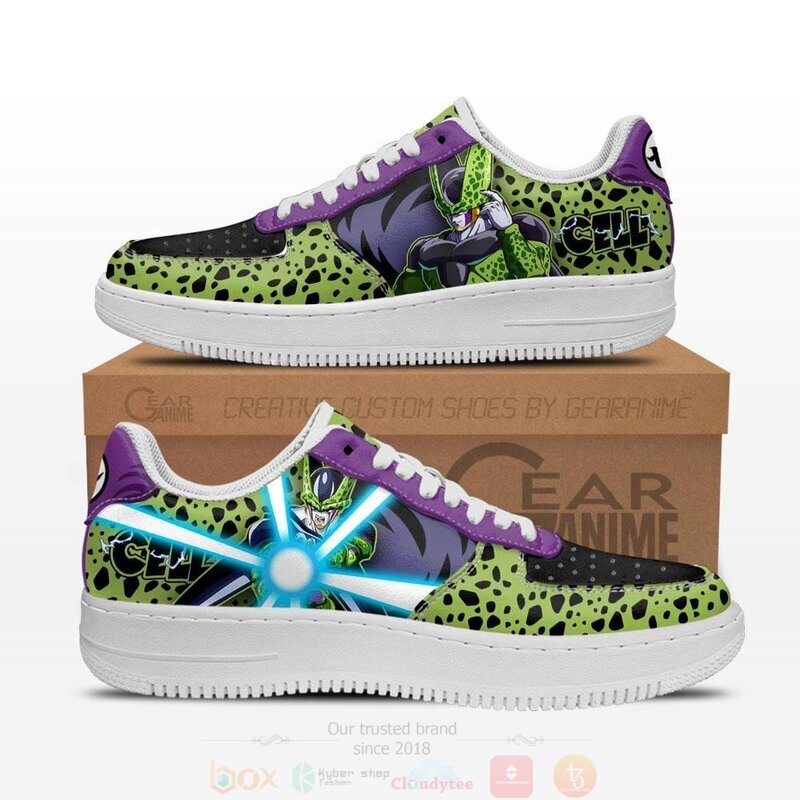 Cell Air Anime Dragon Ball Nike Air Force Shoes