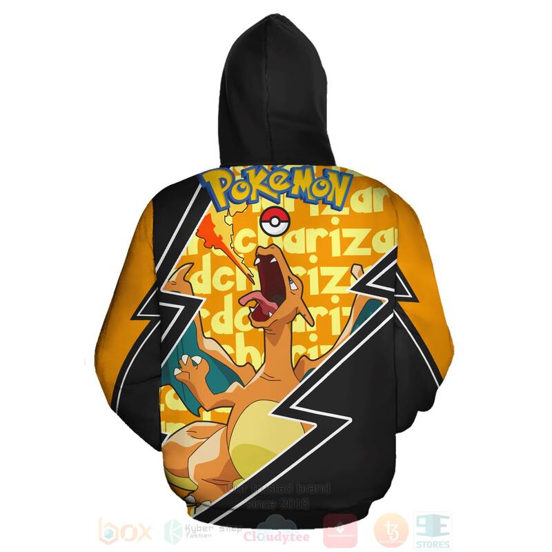BEST Charizard Costume Pokemon Anime 3D Hoodie, T-Shirt 3 Charizard Costume Pokemon Anime 3D Hoodie Shirt 1 2