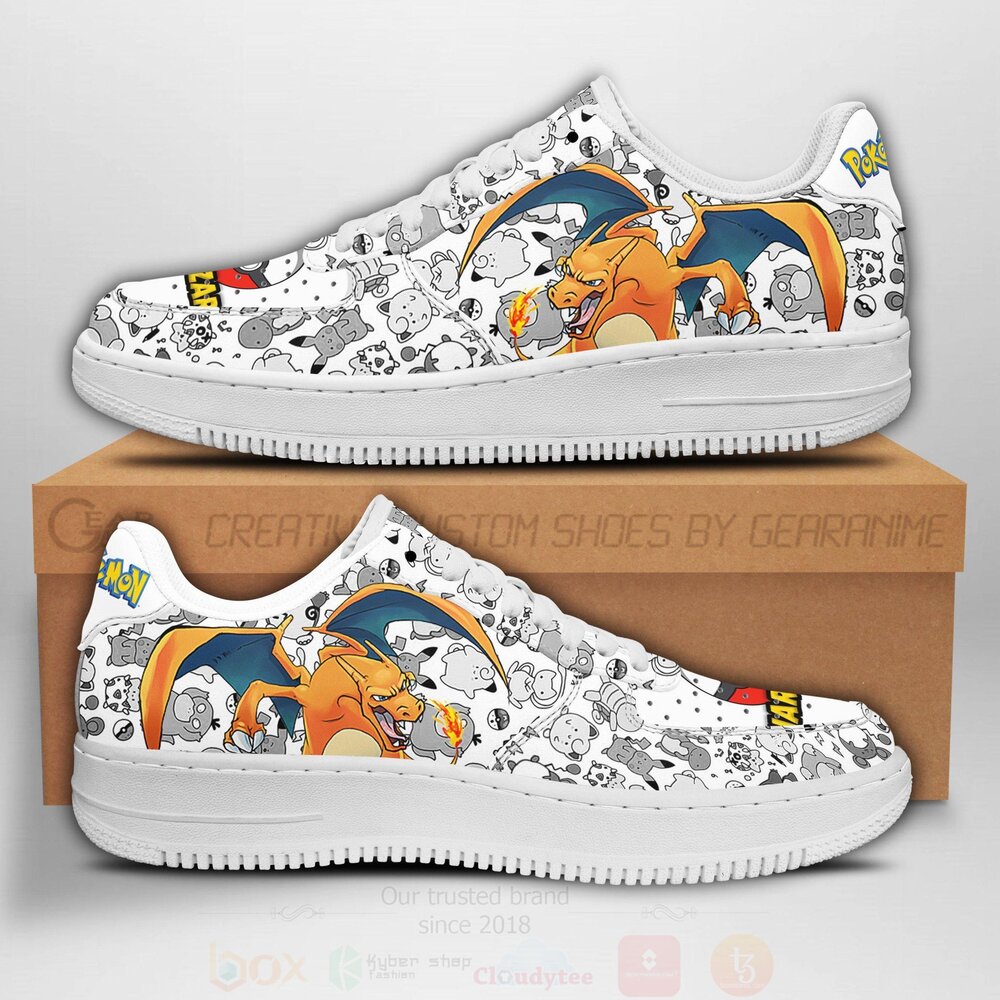 Charizard Custom Anime Pokemon NAF Shoes