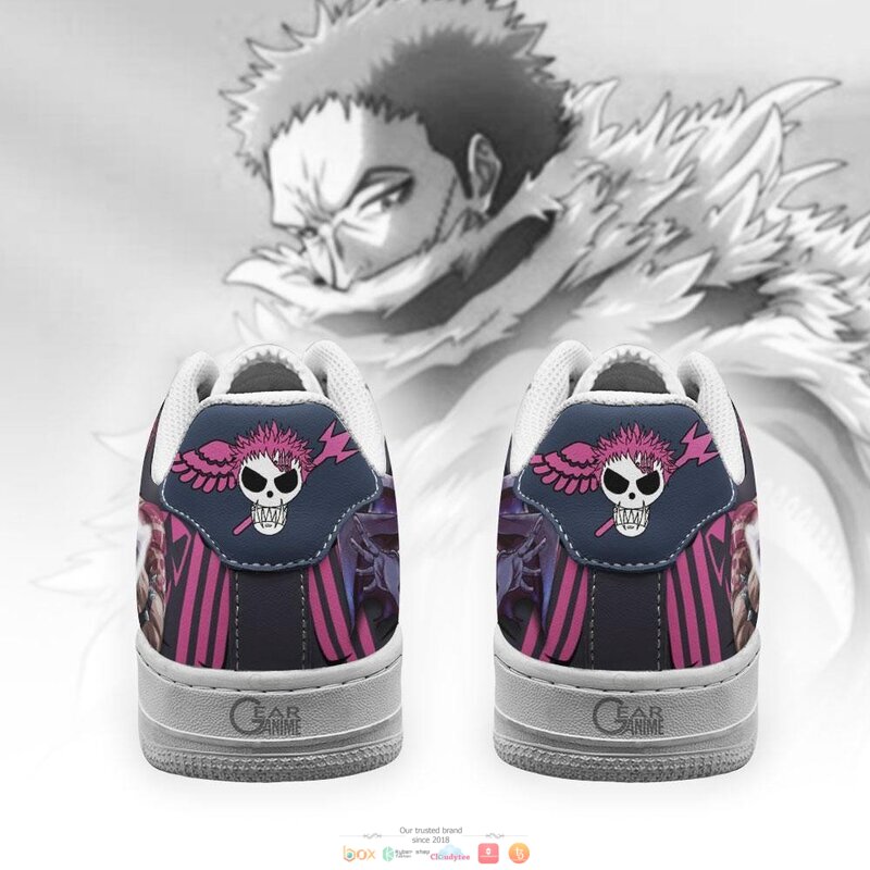 Charlotte Katakuri Anime One Piece Nike Air Force Sneaker Shoes 3 Charlotte Katakuri Anime One Piece Nike Air Force Shoes 1 2