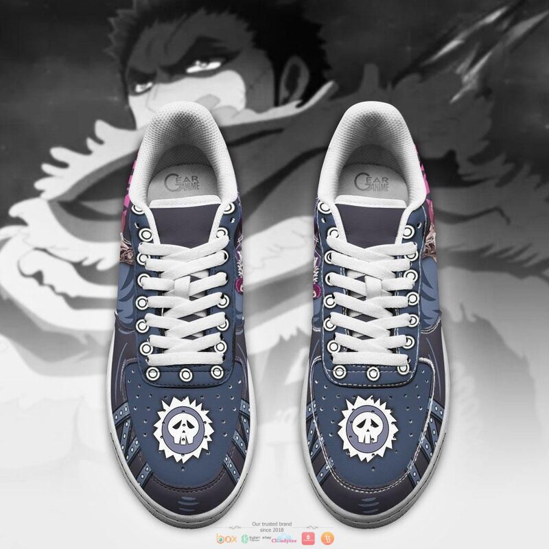 Charlotte Katakuri Anime One Piece Nike Air Force Sneaker Shoes 4 Charlotte Katakuri Anime One Piece Nike Air Force Shoes 1 2 3