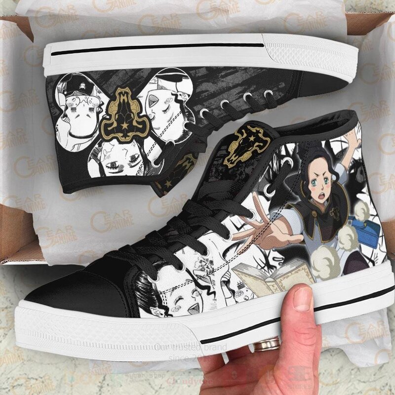 Charmy Pappitson Custom Manga Black Clover Anime High Top Shoes 1