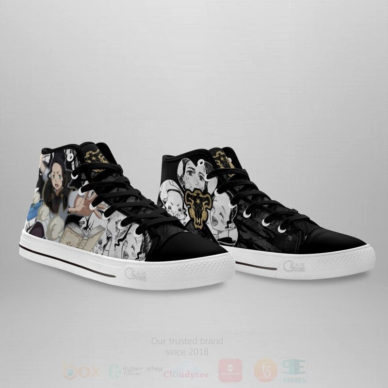 Charmy Pappitson Custom Manga Black Clover Anime High Top Shoes 1 2 3