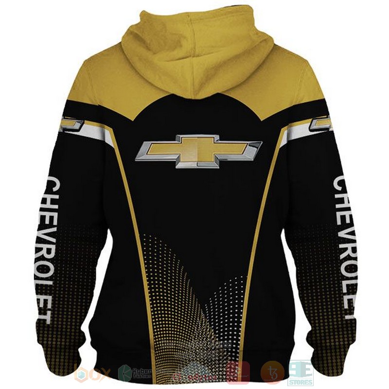 Chevy yellow black shirt, hoodie 2 Chevy yellow black 3D shirt hoodie 1