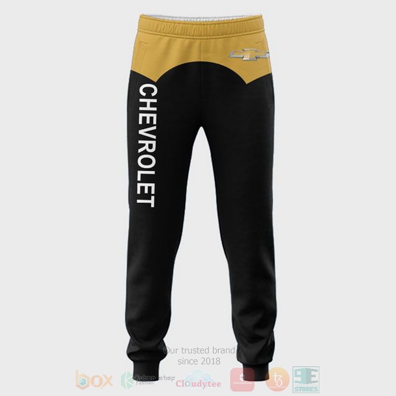 Chevy yellow black shirt, hoodie 5 Chevy yellow black 3D shirt hoodie 1 2 3 4