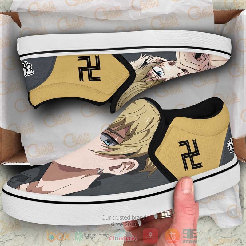 Chifuyu Matsuno Anime Tokyo Revengers Slip On Shoes 1