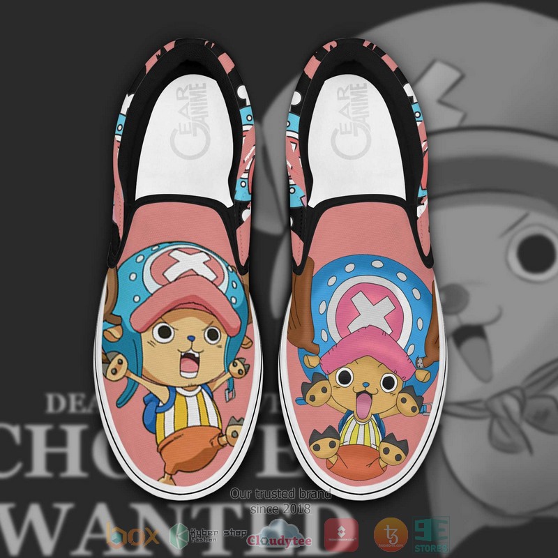 Chopper One Piece Anime Slip On Shoes