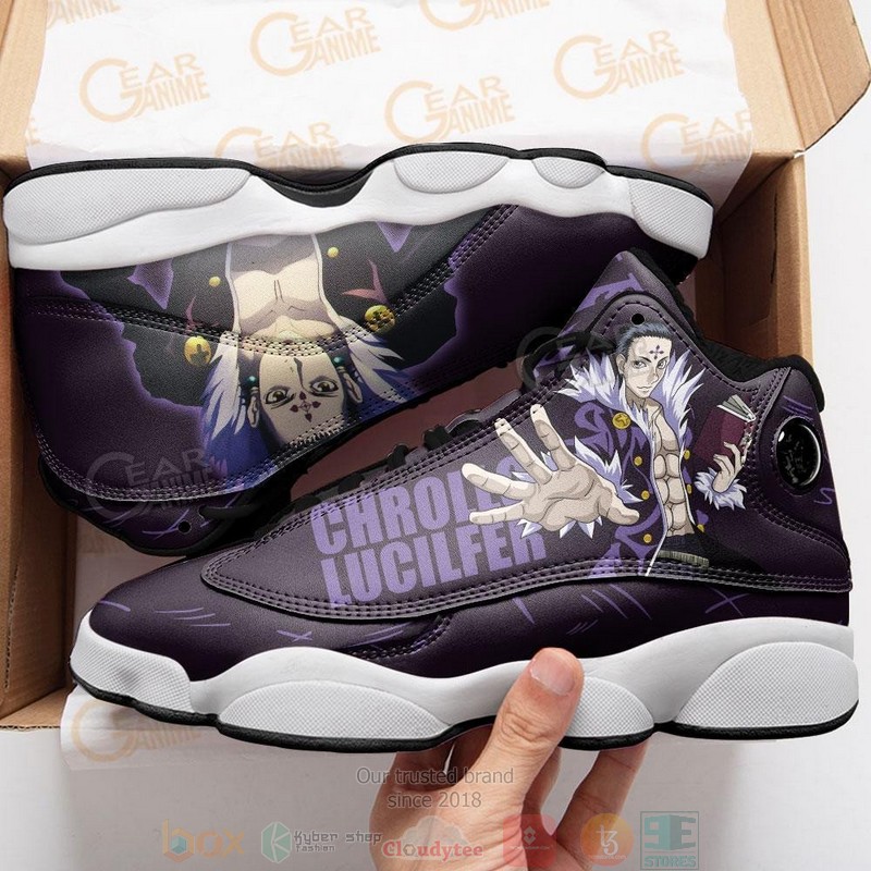 Chrollo Lucilfer Anime Hunter X Hunter Air Jordan 13 Shoes 1 2 3