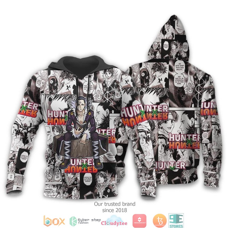 Chrollo Lucilfer Hunter X Hunter HxH Anime 3d shirt hoodie 1 2 3