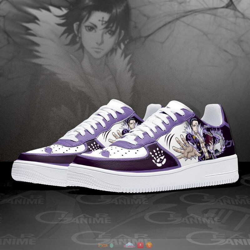 Chrollo Lucilfer Hunter x Hunter Anime Nike Air Force Shoes 1 2