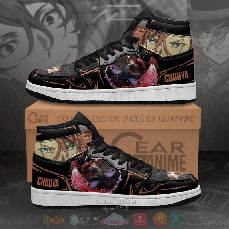 Chuuya Nakahara Anime Bungou Stray Dogs Air Jordan high top shoes