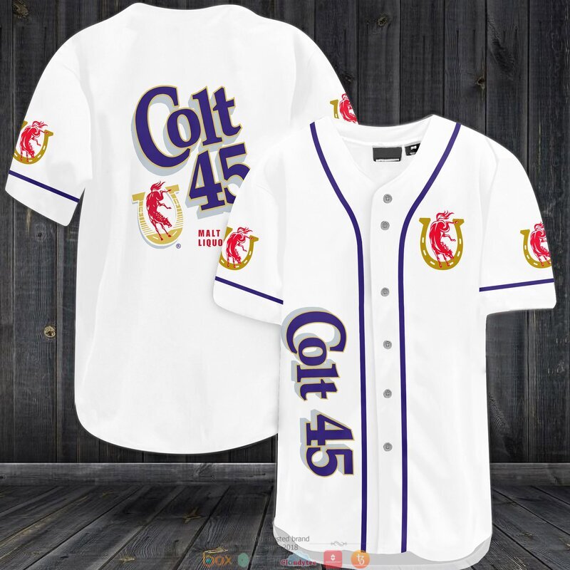 Colt 45 beer Baseball Jersey