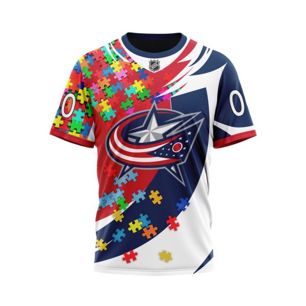Columbus Blue Jackets Autism Awareness Personalized NHL 3d shirt, hoodie 6 Columbus Blue Jackets Autism Awareness Personalized NHL 3d shirt hoodie 1 2 3 4 5