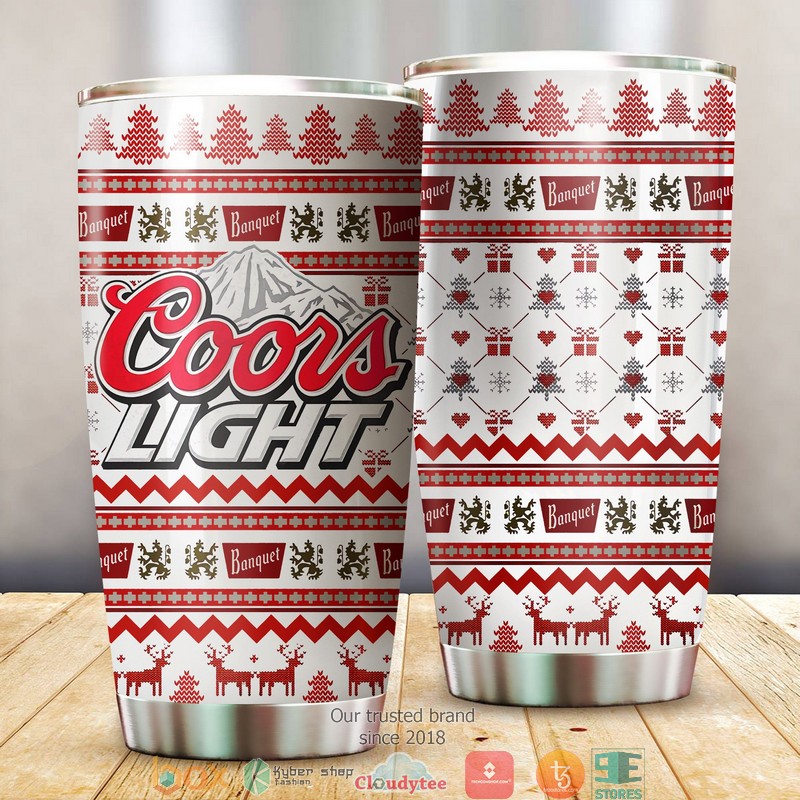 Coors Light Christmas Tumbler 1 Coors Light Christmas Tumbler