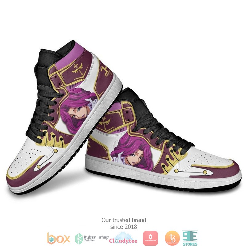 Cornelia li Britannia Code Geass Anime Air Jordan High top shoes 1 2