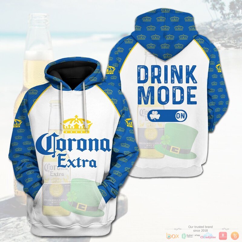Corona Extra Drink Mode 3d hoodie