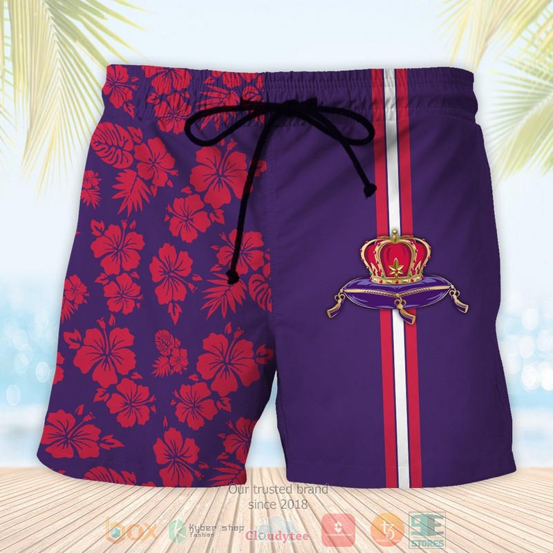 Crown Royal whisky beach shorts