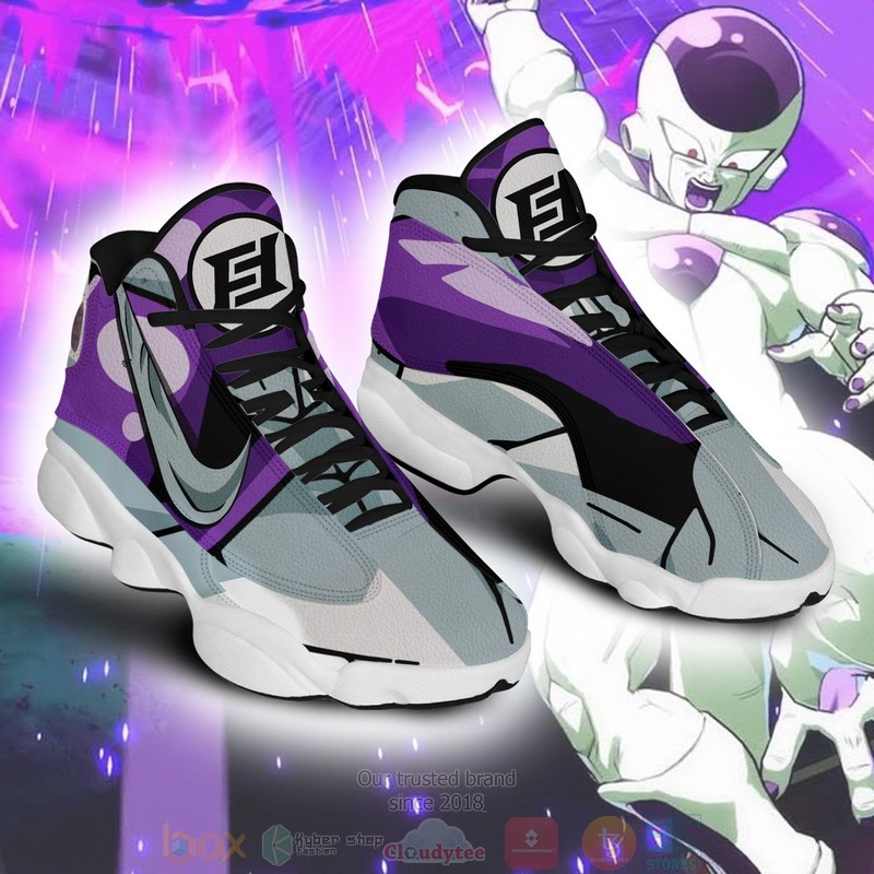 DBZ Frieza Anime Dragon Ball Air Jordan 13 Sneaker Shoes 3 DBZ Frieza Anime Dragon Ball Air Jordan 13 Shoes 1 2