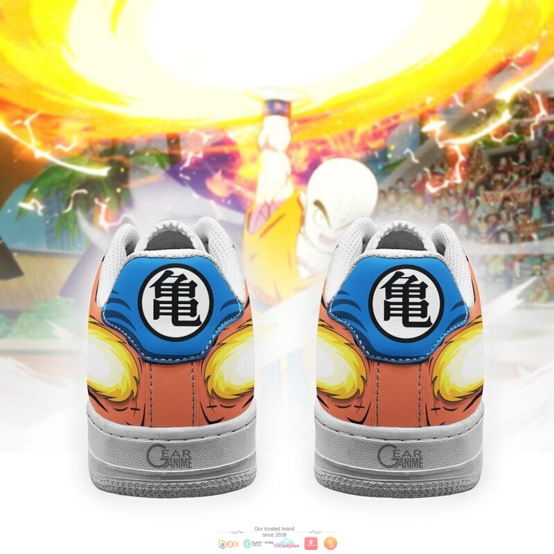 DBZ Krillin Skill Anime Dragon Ball Nike Air Force Shoes 1 2