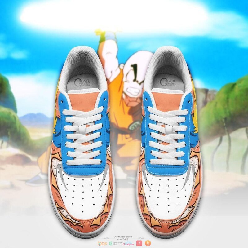 DBZ Krillin Skill Anime Dragon Ball Nike Air Force Shoes 1 2 3