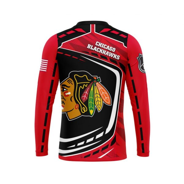 BEST Chicago BlackHawks NHL black red jersey shirt, hoodie 7 DIY NHLCHICAGO210916 long sleeve back 600x600 1
