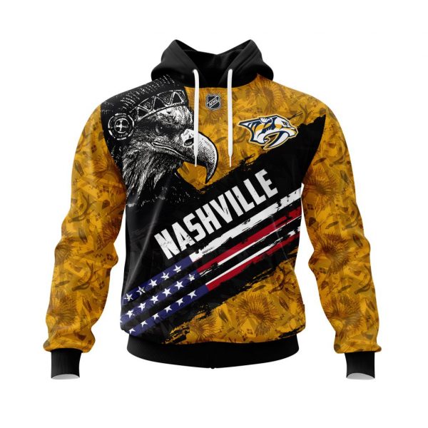 HOT Personalized Nashville Predators NHL Eagle jersey shirt, hoodie 1 DIY SUVNHLNASHVILLE210918 hoodie front 600x600 1