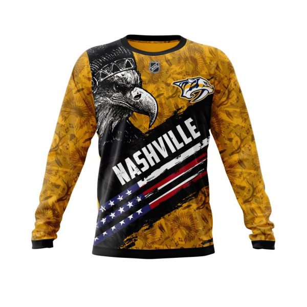 HOT Personalized Nashville Predators NHL Eagle jersey shirt, hoodie 6 DIY SUVNHLNASHVILLE210918 long sleeve front 600x600 1