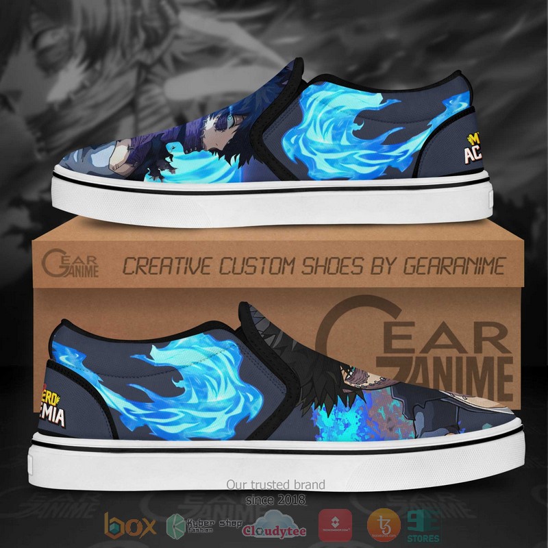 Dabi My Hero Academia Anime Slip On Shoes 1