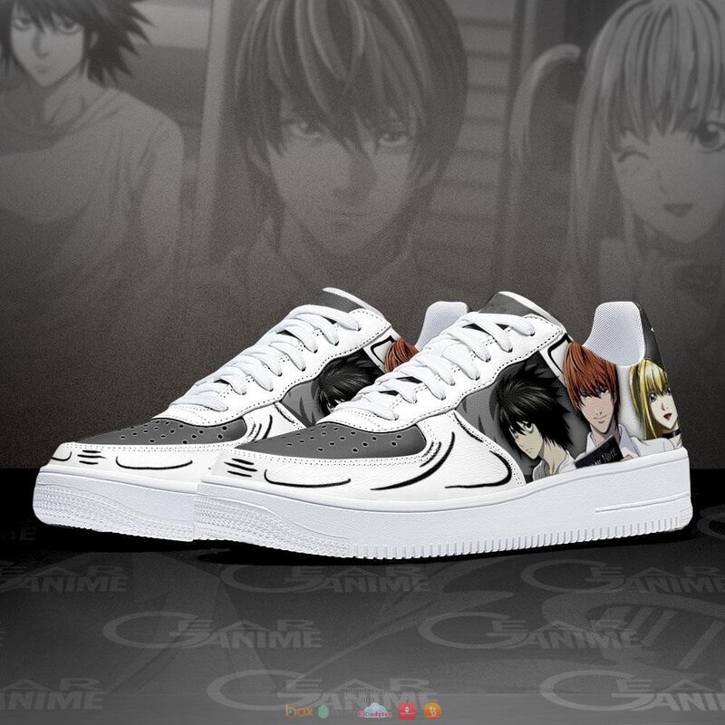 Death Note L Lawliet Light Yagami Misa Misa Anime Nike Air Force Shoes 1