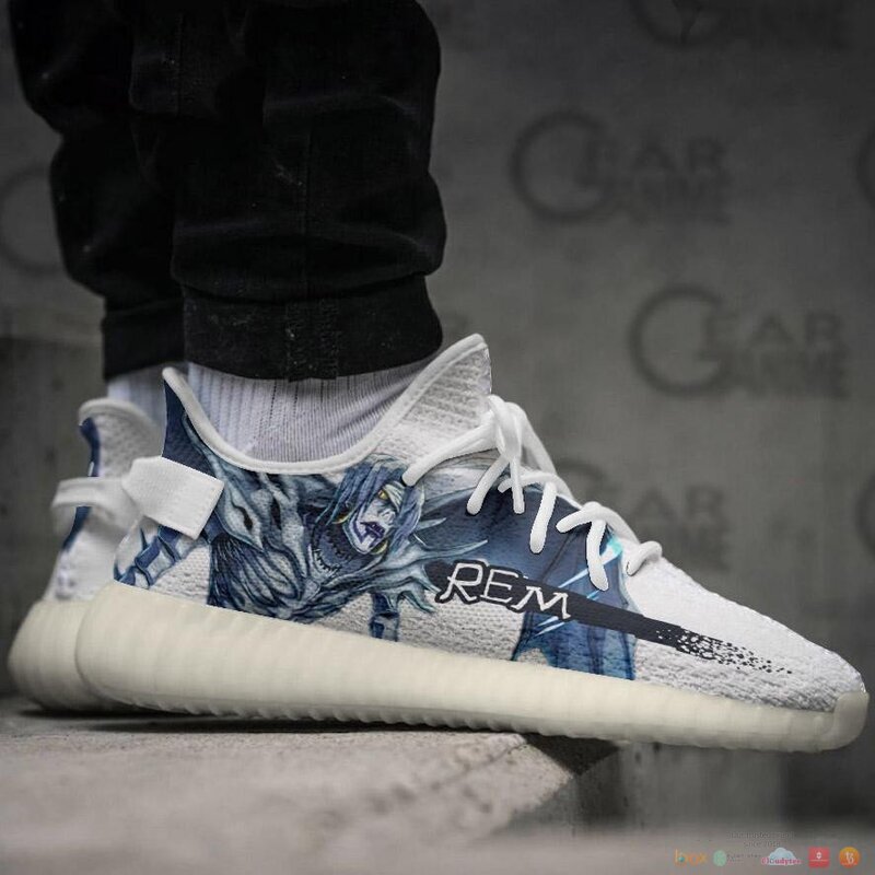 Death Note Rem Anime yeezy shoes 4 Death Note Rem Anime yeezy sneaker 1 2 3