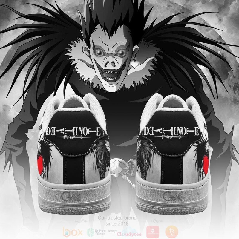 Death Note Ryuk Anime Nike Air Force Shoes 3 Death Note Ryuk Anime Nike Air Force Shoes 1 2