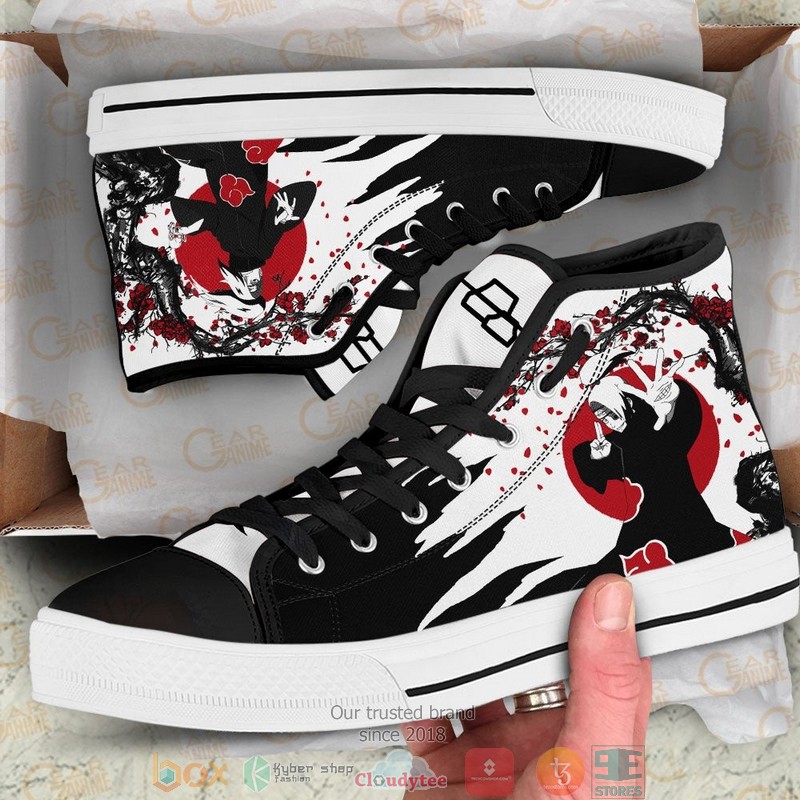 Deidara NRT Japan Style High Top Canvas Shoes 2 Deidara NRT Japan Style High Top Canvas Shoes 1