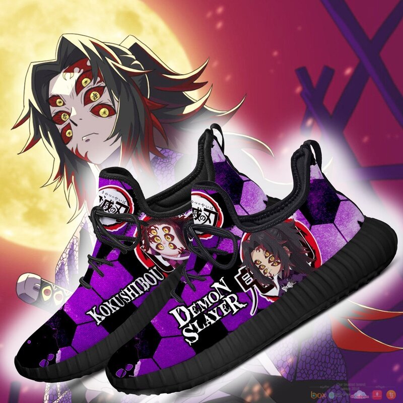 Demon Kokushibou Demon Slayer Anime reze shoes 2 Demon Kokushibou Demon Slayer Anime reze sneaker 1