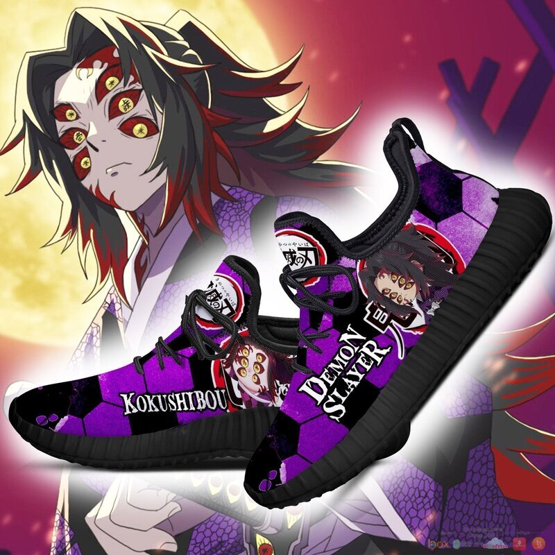 Demon Kokushibou Demon Slayer Anime reze shoes 3 Demon Kokushibou Demon Slayer Anime reze sneaker 1 2