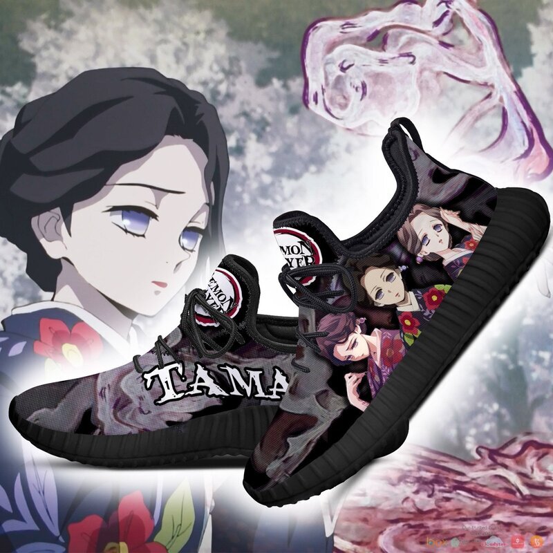 Demon Slayer Lady Tamayo Anime reze shoes 2 Demon Slayer Lady Tamayo Anime reze sneaker 1