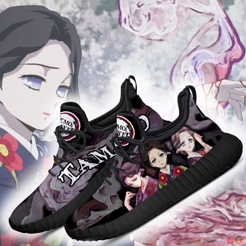 Demon Slayer Lady Tamayo Anime reze shoes 3 Demon Slayer Lady Tamayo Anime reze sneaker 1 2