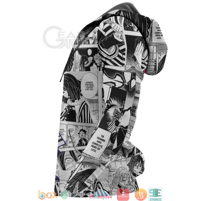 Demon Slayer Obanai Iguro Anime Mix Manga KNY 3d shirt, hoodie 5 Demon Slayer Obanai Iguro Anime Mix Manga KNY 3d shirt hoodie 1 2 3 4