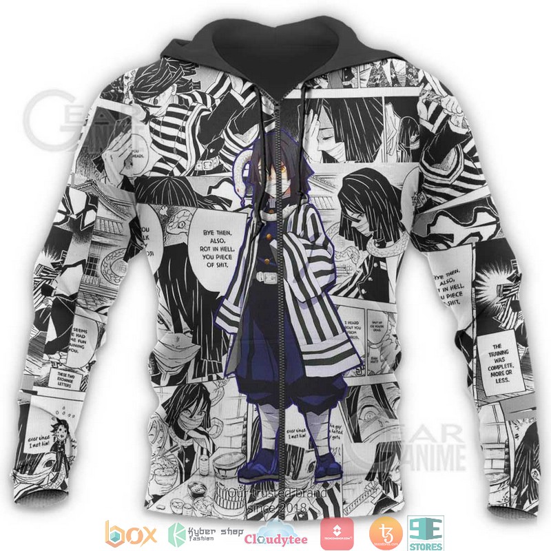 Demon Slayer Obanai Iguro Anime Mix Manga KNY 3d shirt, hoodie 7 Demon Slayer Obanai Iguro Anime Mix Manga KNY 3d shirt hoodie 1 2 3 4 5 6