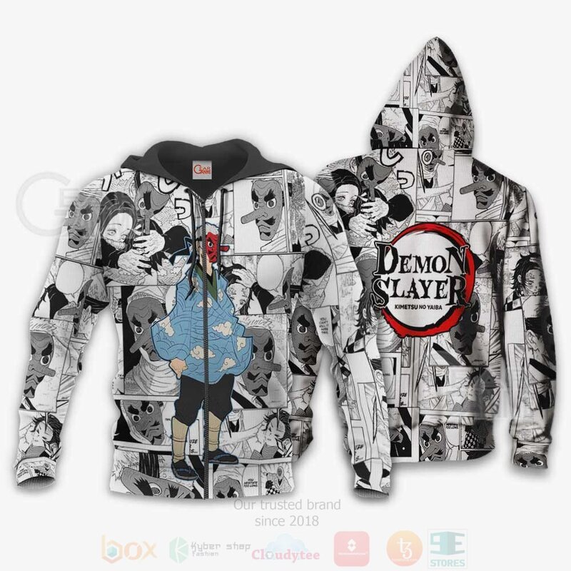 BEST Demon Slayer Sakonji Urokodaki Anime Mix Manga KNY 3D Hoodie, T-Shirt 17 Demon Slayer Sakonji Urokodaki Anime Mix Manga KNY 3D Hoodie Shirt