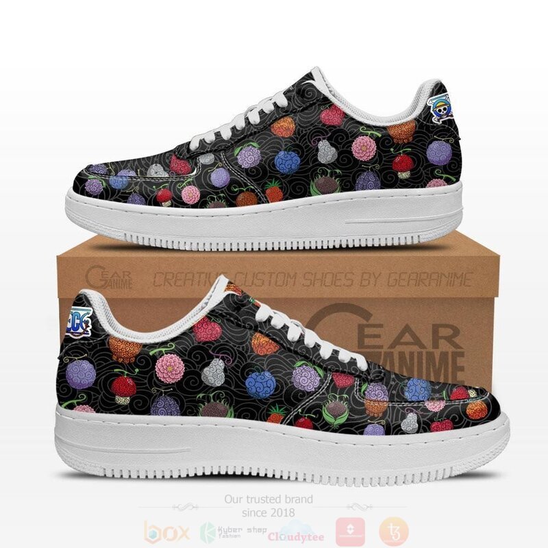 Devil Fruits Air Anime One Piece Nike Air Force Shoes