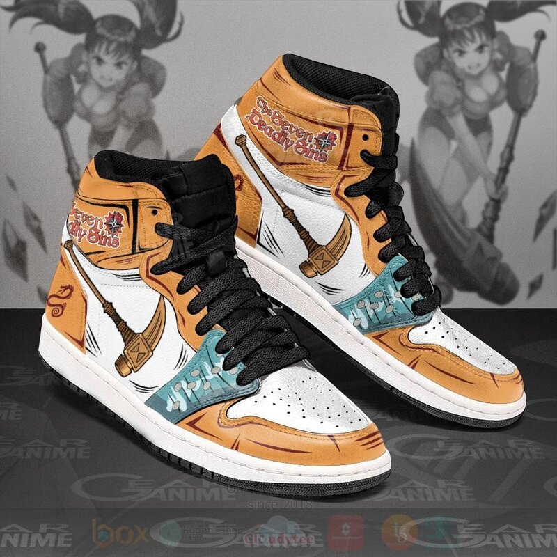 BEST Diane Gideon Seven Deadly Sins Anime Air Jordan 1 Retro High 4 Diane Gideon Seven Deadly Sins Anime Air Jordan High Top Shoes 1 2 3