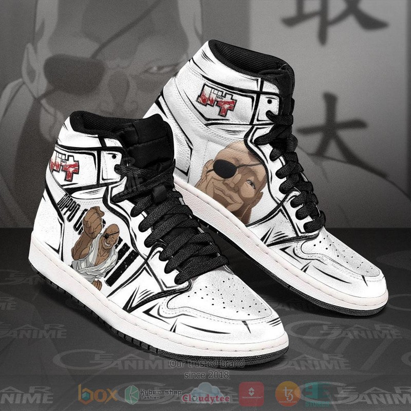 Doppo Orochi Baki Anime Air Jordan high top Sneaker Shoes 3 Doppo Orochi Baki Anime Air Jordan high top shoes 1 2