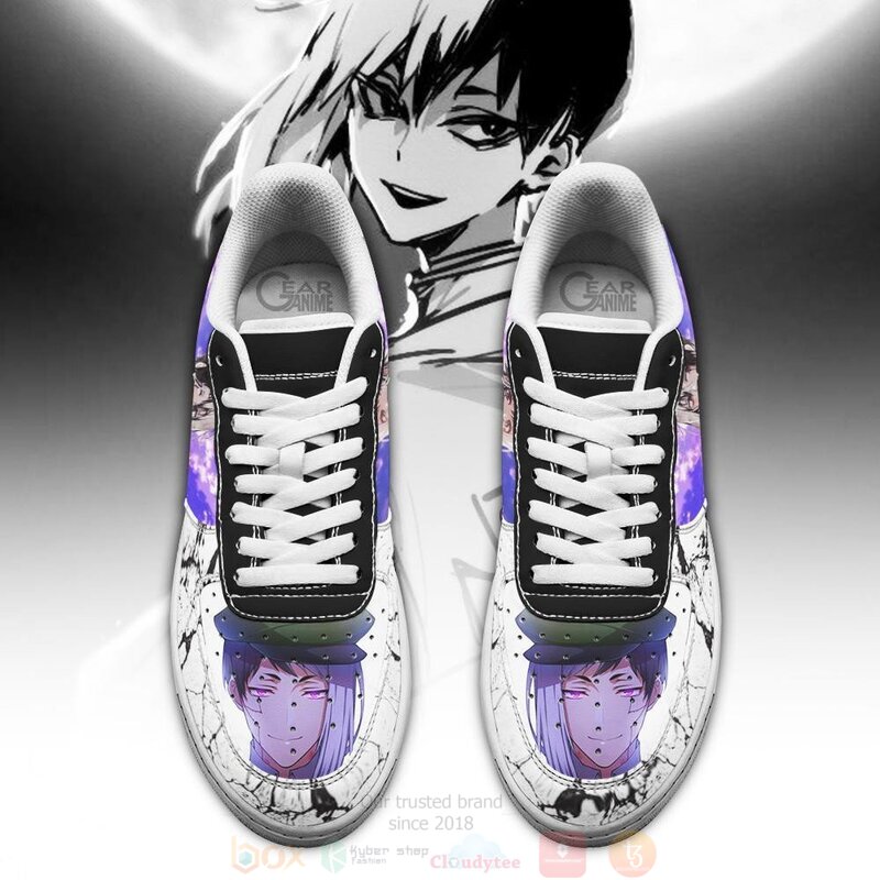 Dr Stone Gen Asagiri Anime Nike Air Force Shoes 1
